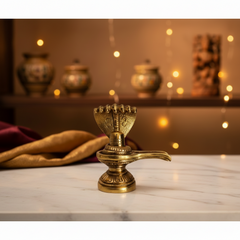 Brass Shiva Lingam for Pooja & Spiritual Decor   Brass Artwork