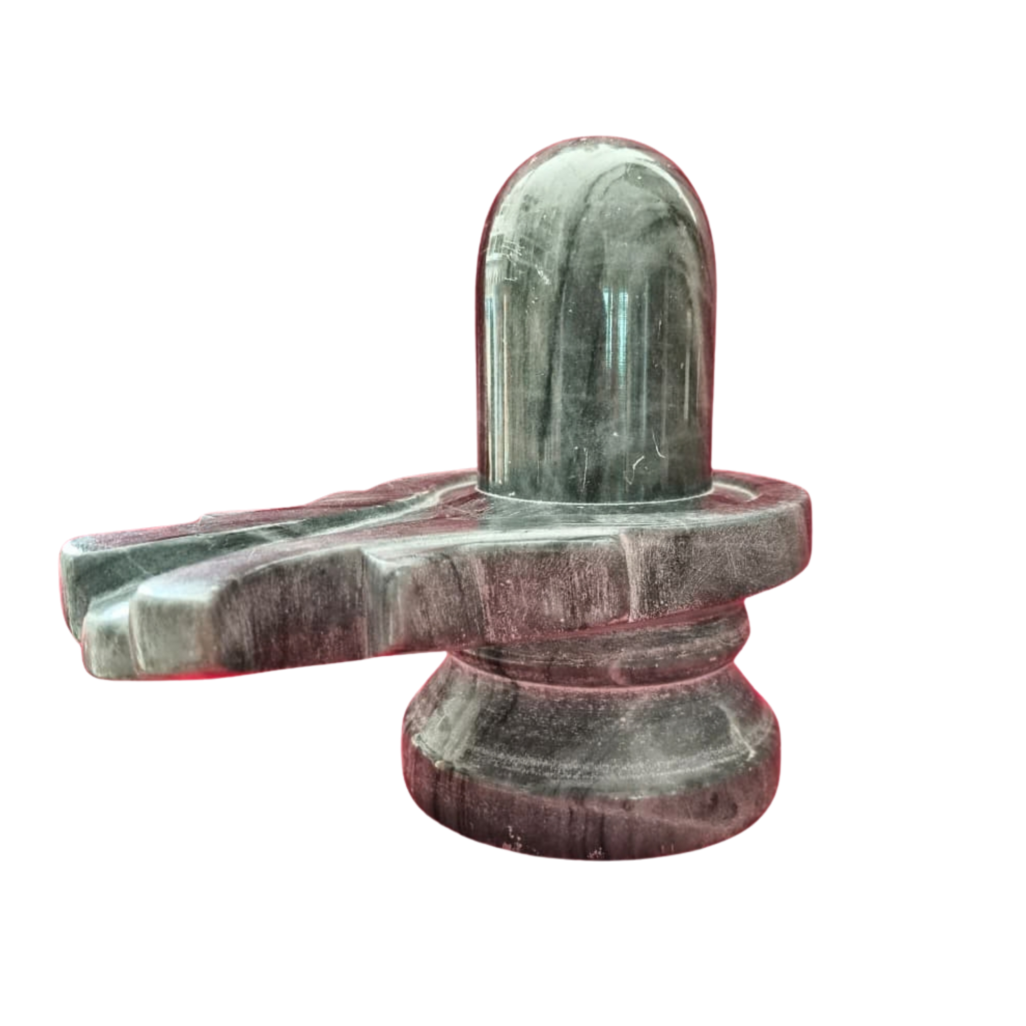 Handcrafted Marble Shiva Lingam-Spiritual Home Temple Idol   Marble Soft Stone