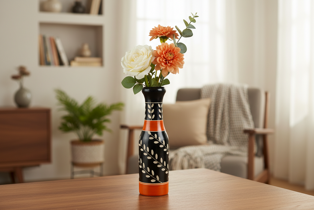 Decorative contemporary vase for home styling