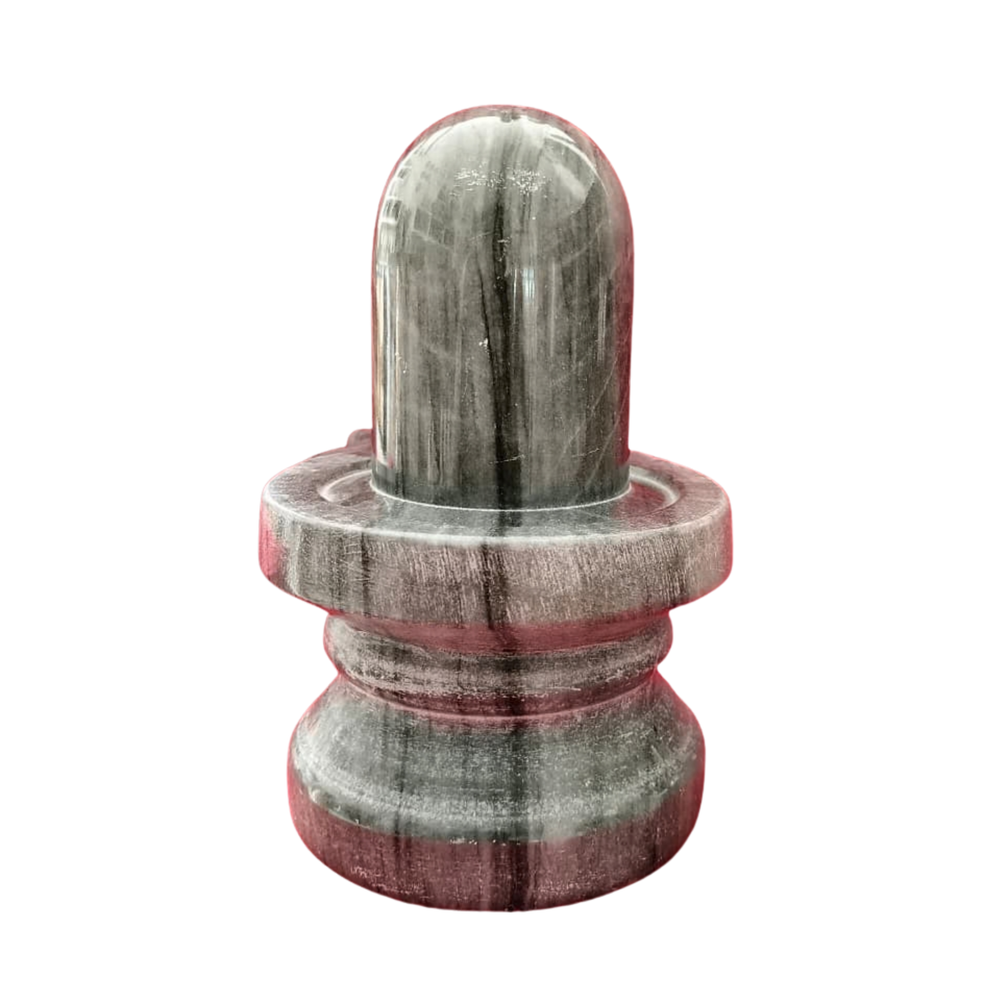 Handcrafted Marble Shiva Lingam-Spiritual Home Temple Idol   Marble Soft Stone