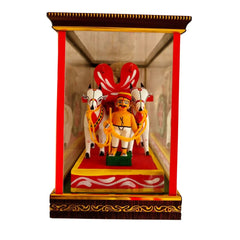 Rural Splendor – Kondapalli Handcrafted Bullock Cart Doll   Kondapalli Lacquerware