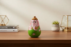 Lord Ganesh Doll – Handpainted with Non-Toxic Colors   Wooden Lacquerware&toys