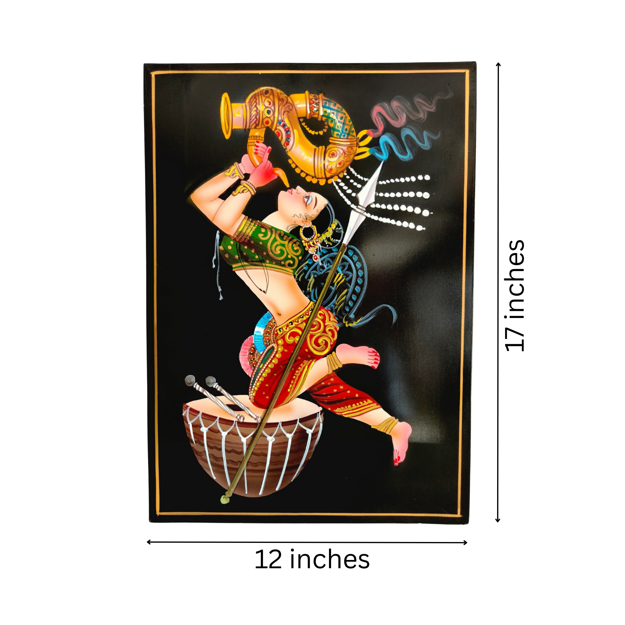 Indian folk musician art