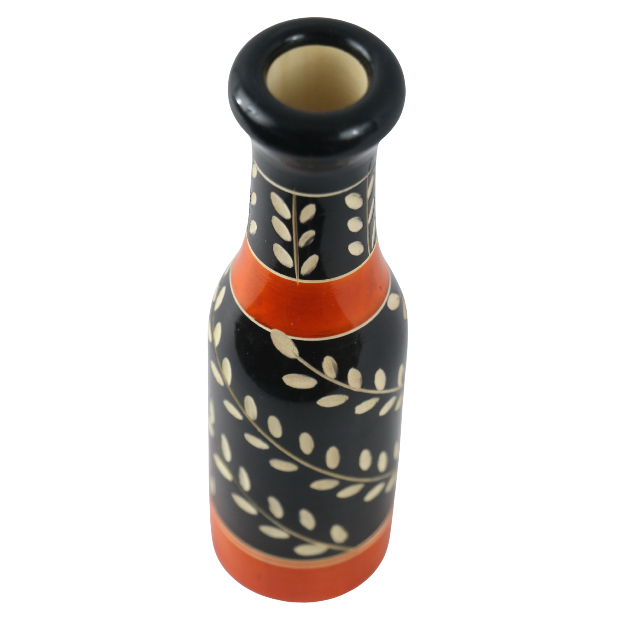 Modern tabletop flower vase with clean lines