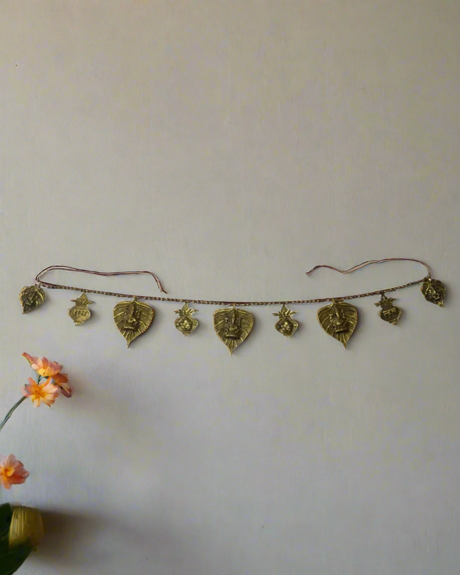 Mangala Swagatham-Pure Brass Toranalu