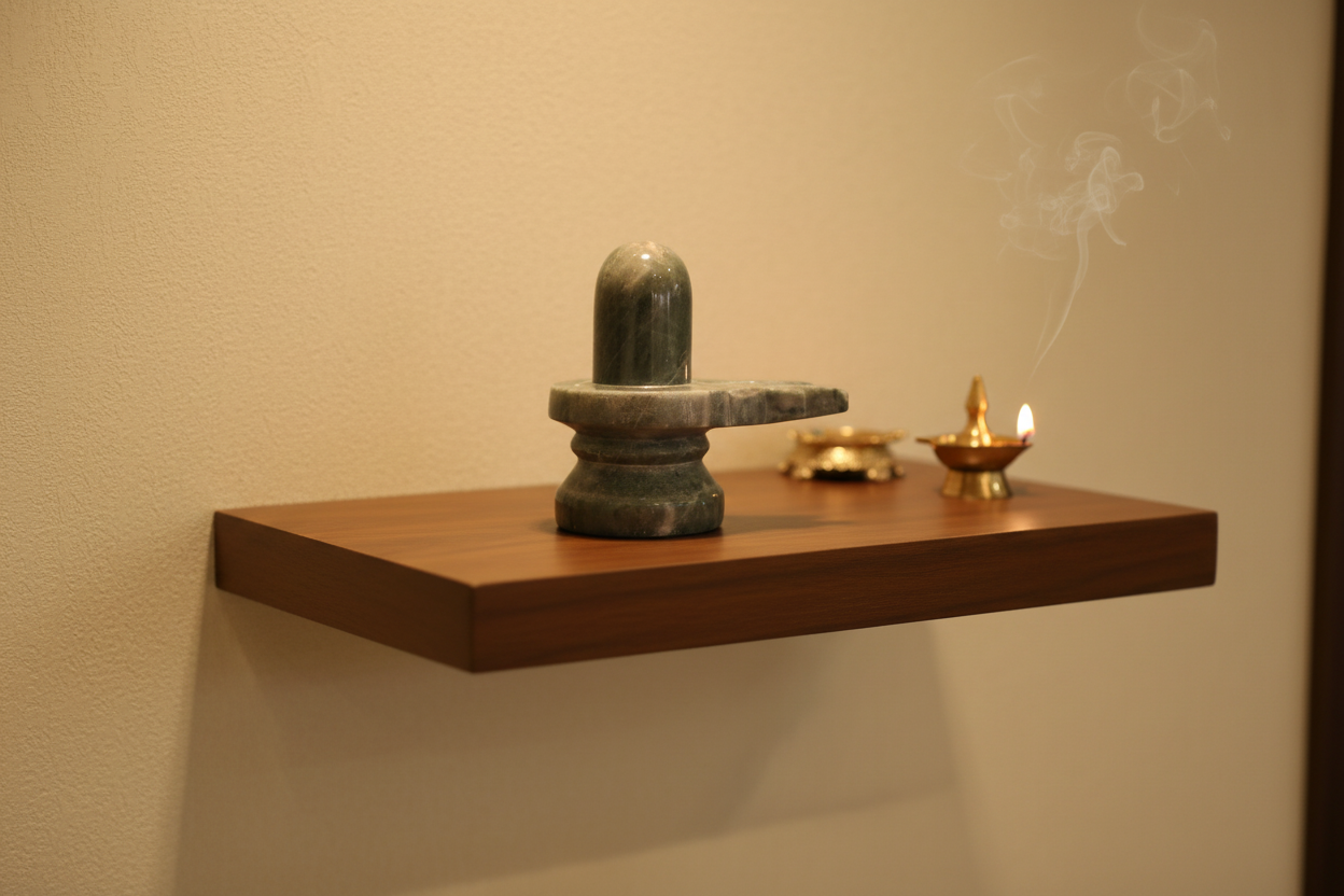 Handcrafted Marble Shiva Lingam-Spiritual Home Temple Idol   Marble Soft Stone