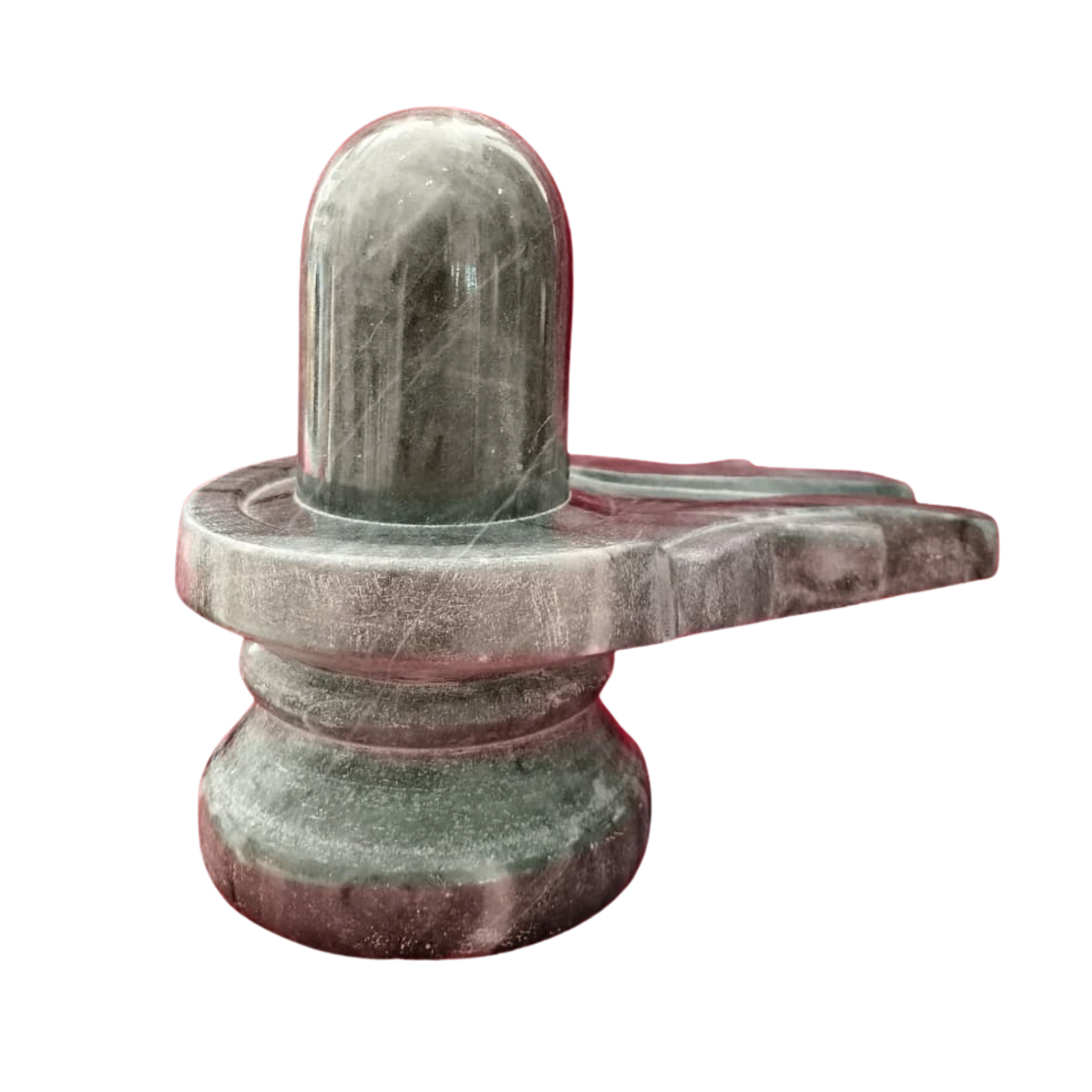 Handcrafted Marble Shiva Lingam-Spiritual Home Temple Idol   Marble Soft Stone