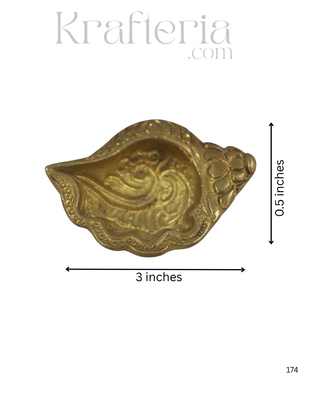 Handcrafted Brass Deepam (Diya) with Classic Design