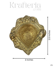 Handcrafted Brass Deepam (Diya) with Classic Design