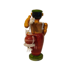 Handcrafted Etikoppaka Wooden Pot Seller - A Traditional Lacquerware