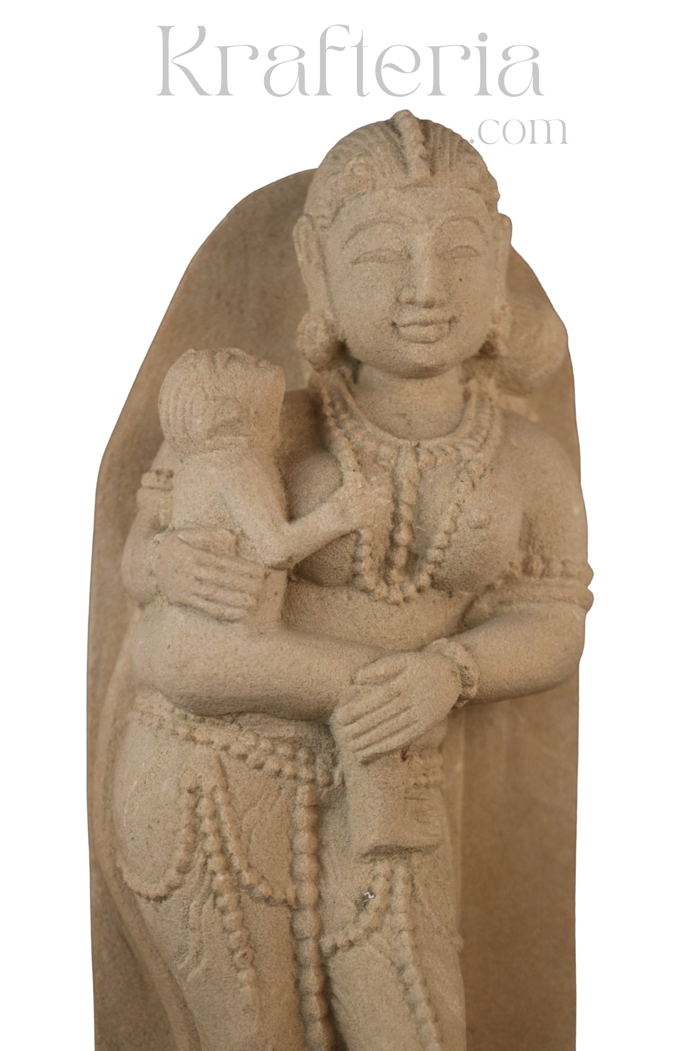 Matru Murti - A Sandstone Depiction of Maternal Love