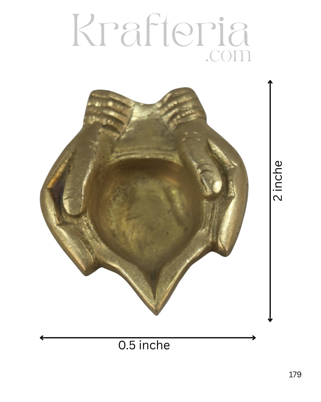 Handcrafted Brass Deepam (Diya) with Classic Design