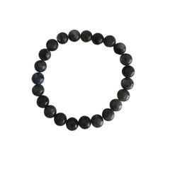 Natural Larvikite Crystal Bracelet - Healing Stone Bracelet   Fashion