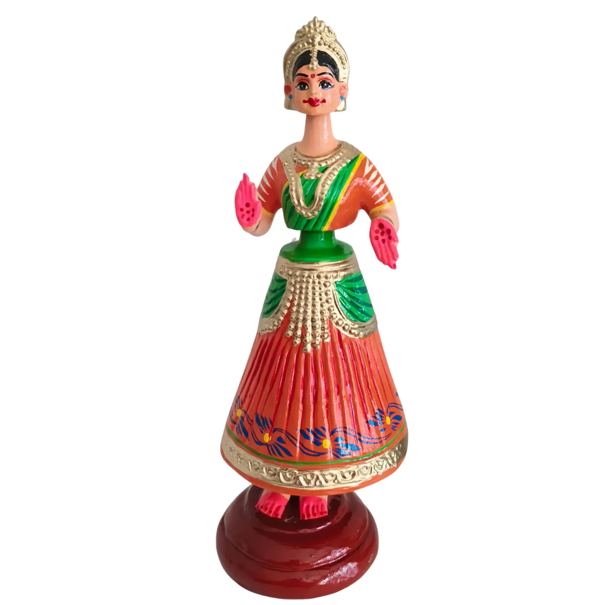 Traditional Dancing Doll – Kondapalli Bomma Classic | Kondapalli Dancing Doll   Kondapalli Lacquerware