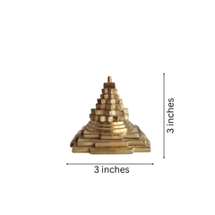 Authentic Brass Shree Chakram (Meru Shree Yantra)