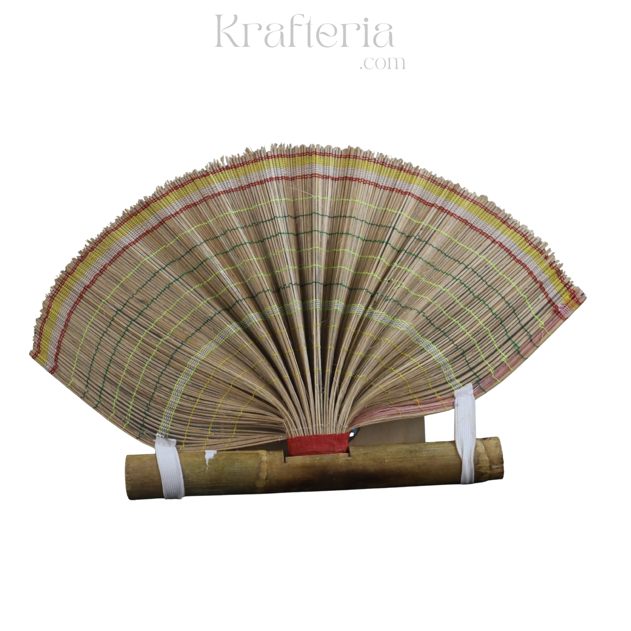 Bamboo Folding Hand Fan – Handmade & Eco-Friendly