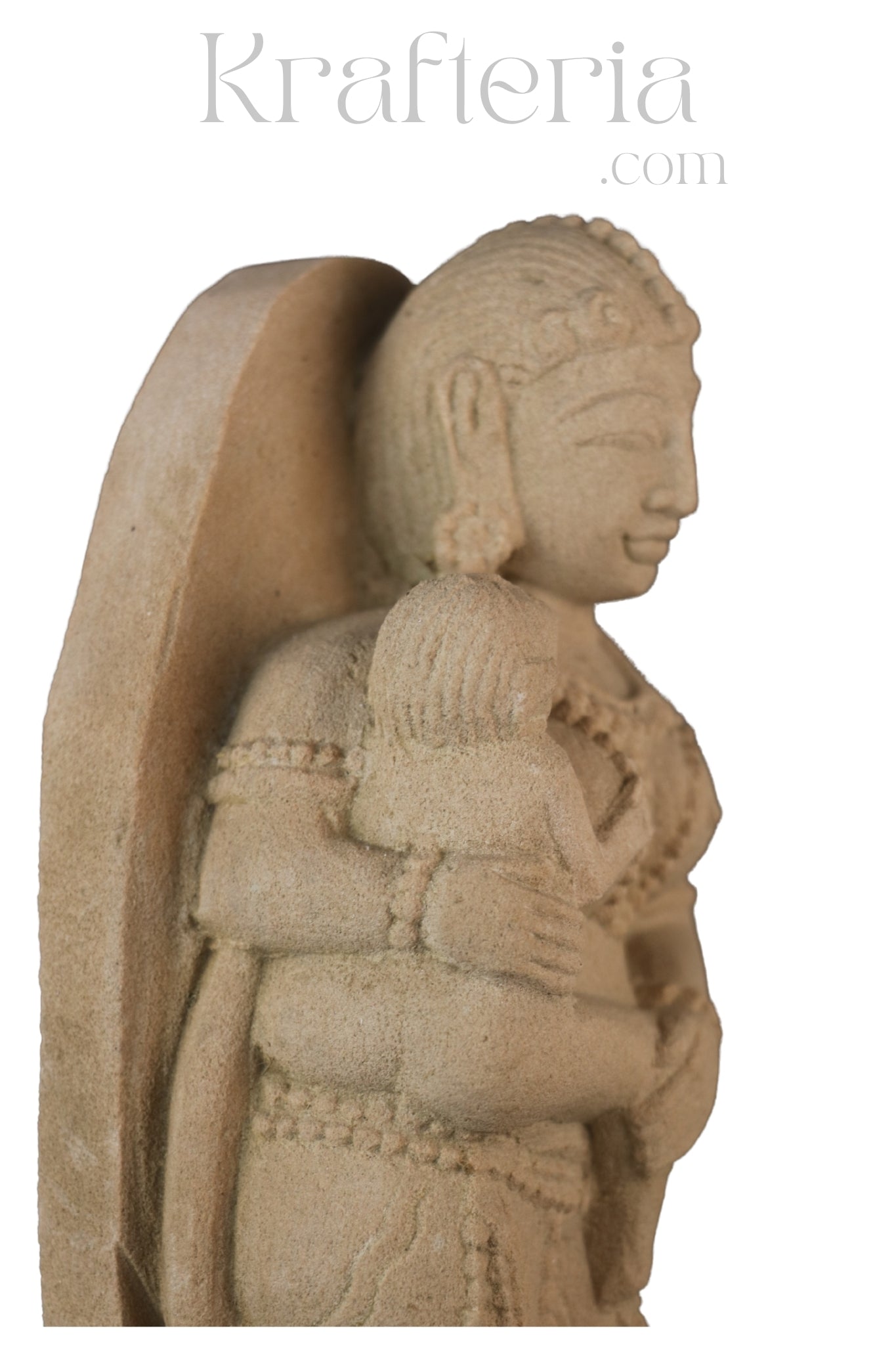 Matru Murti - A Sandstone Depiction of Maternal Love
