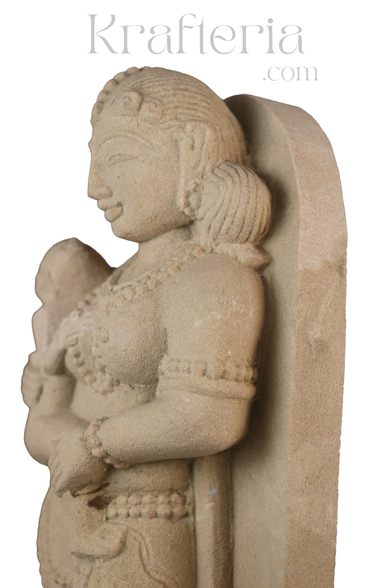 Matru Murti - A Sandstone Depiction of Maternal Love