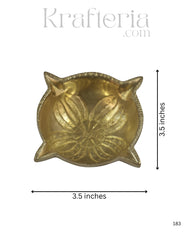 Handcrafted Brass Deepam (Diya) with Classic Design