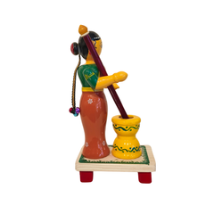 Echoes of Tradition -  Etikoppaka Pounding Woman
