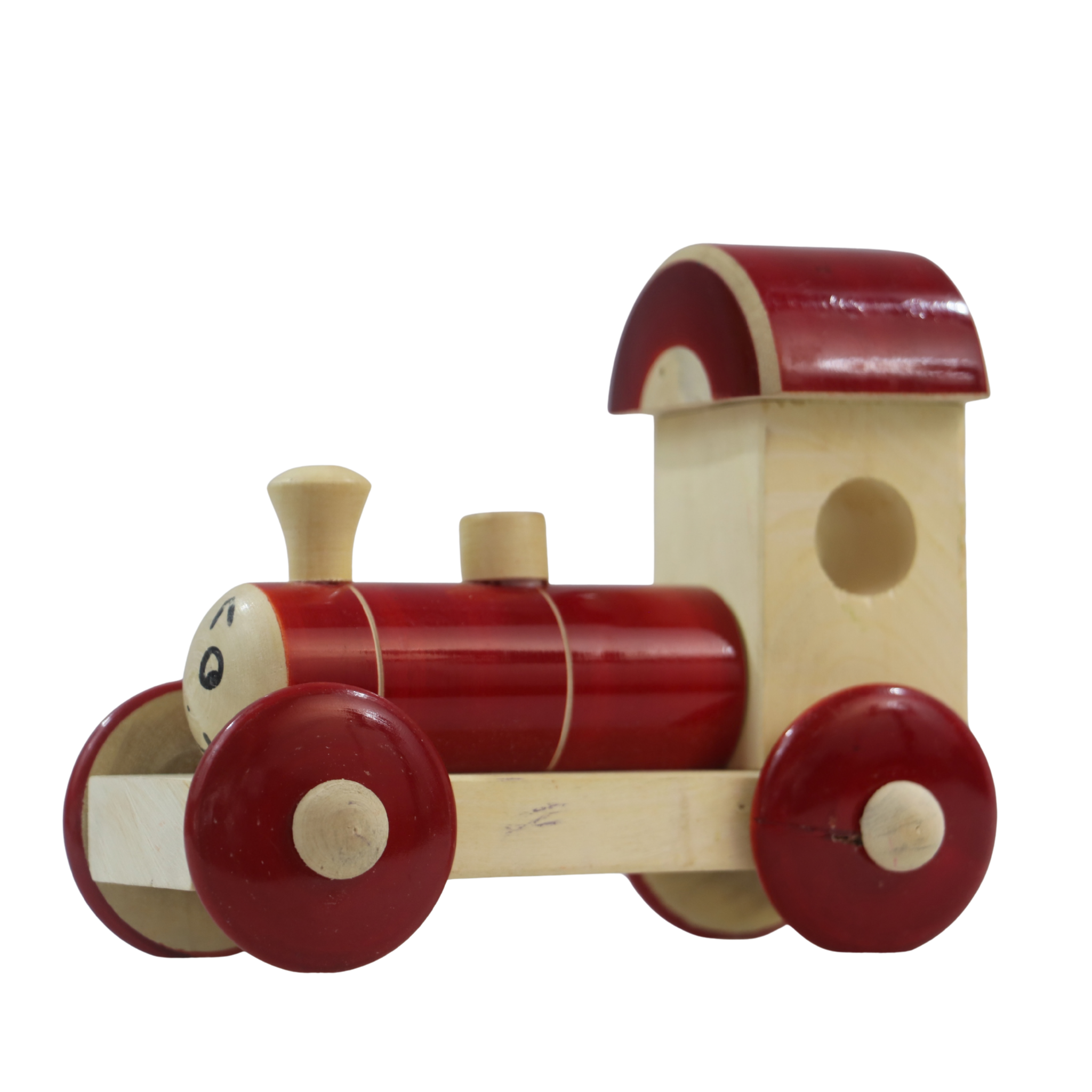Eco-friendly Channapatna wooden toy train kids toy