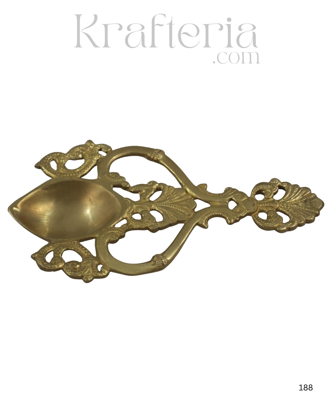 Traditional Brass Harathi Stand for Pooja