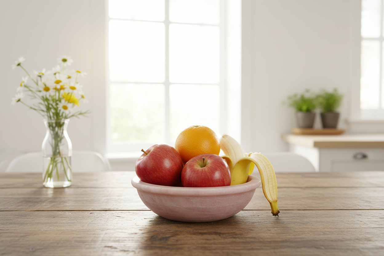 Natural Stone Marble Bowl-Unique Table Centerpiece   Marble Soft Stone