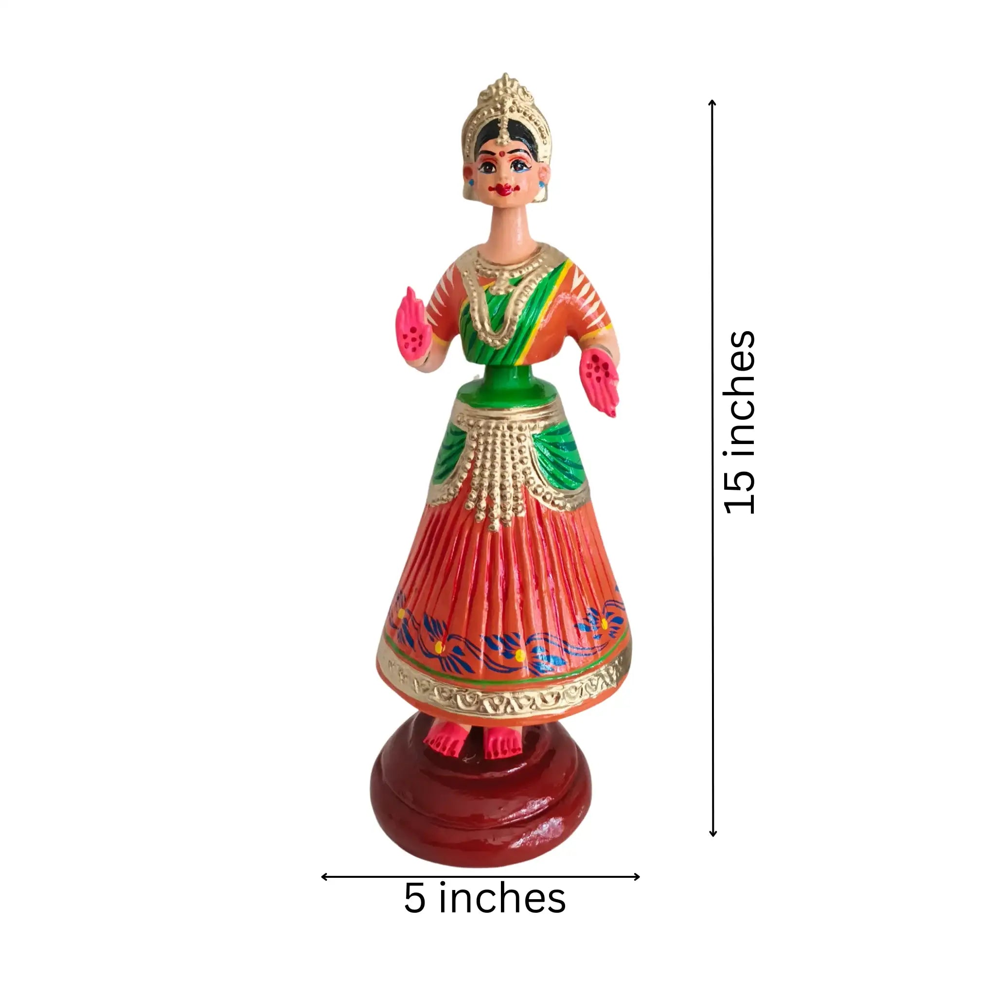 Traditional Dancing Doll – Kondapalli Bomma Classic | Kondapalli Dancing Doll   Kondapalli Lacquerware
