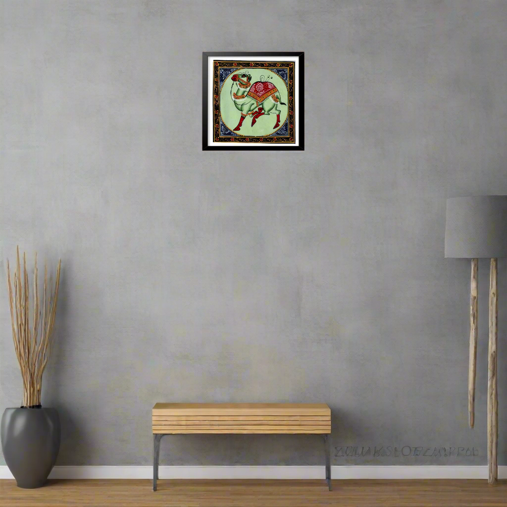 Camel of Prosperity – Inspired by Tradition Painting
