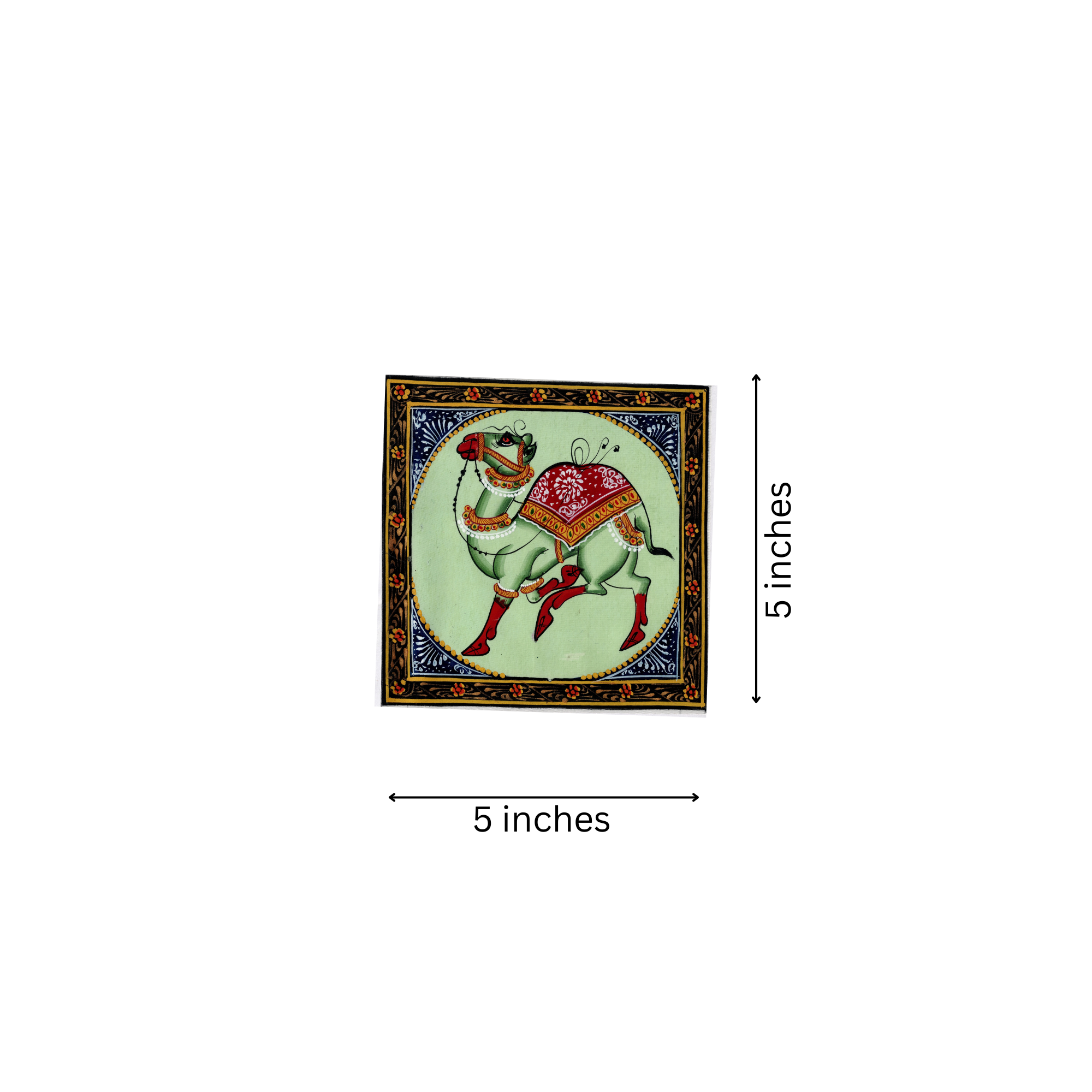 Camel of Prosperity – Inspired by Tradition Painting