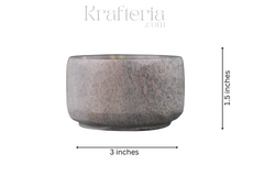Solid Marble Bowl – Decorative and Functional Stoneware