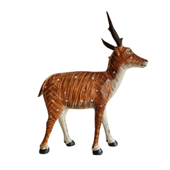 Telangana folk art Nirmal lacquered deer showpiece