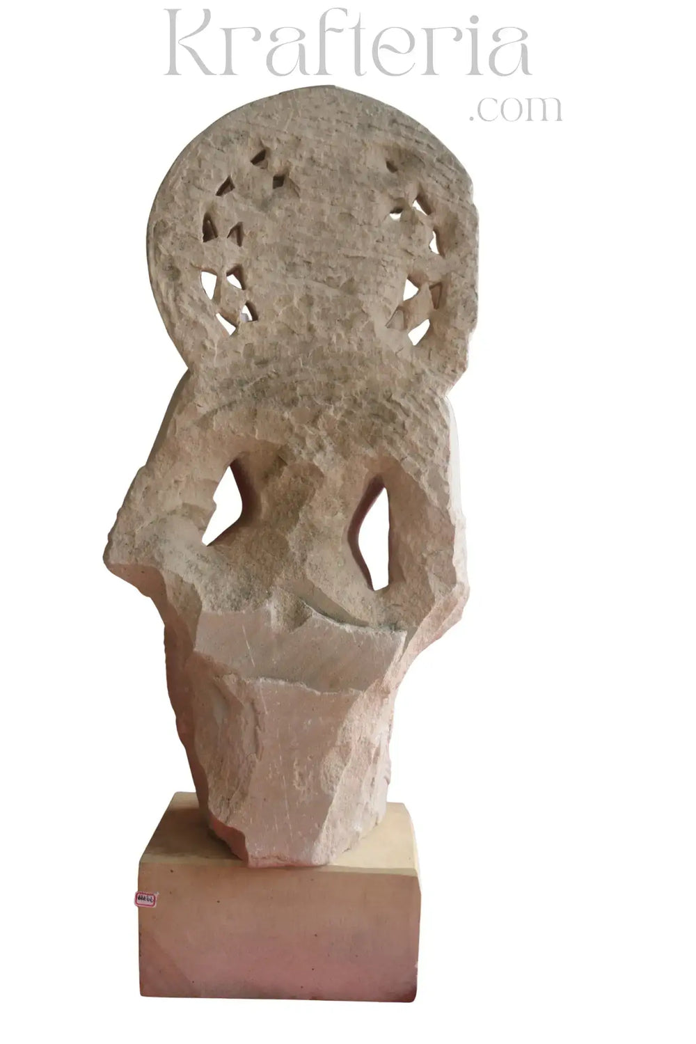 Ancient Indian Sandstone Sculpture of a Divine Being (Deva/Gandharva)   Sand Stone