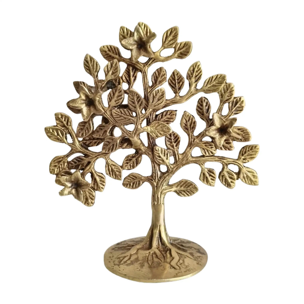 Brass Kalpavruksha – Divine Wish-Fulfilling Tree for Prosperity & Vastu Décor   Brass Ware