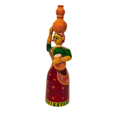 Etikoppaka Lacquerware The Village Water Collector