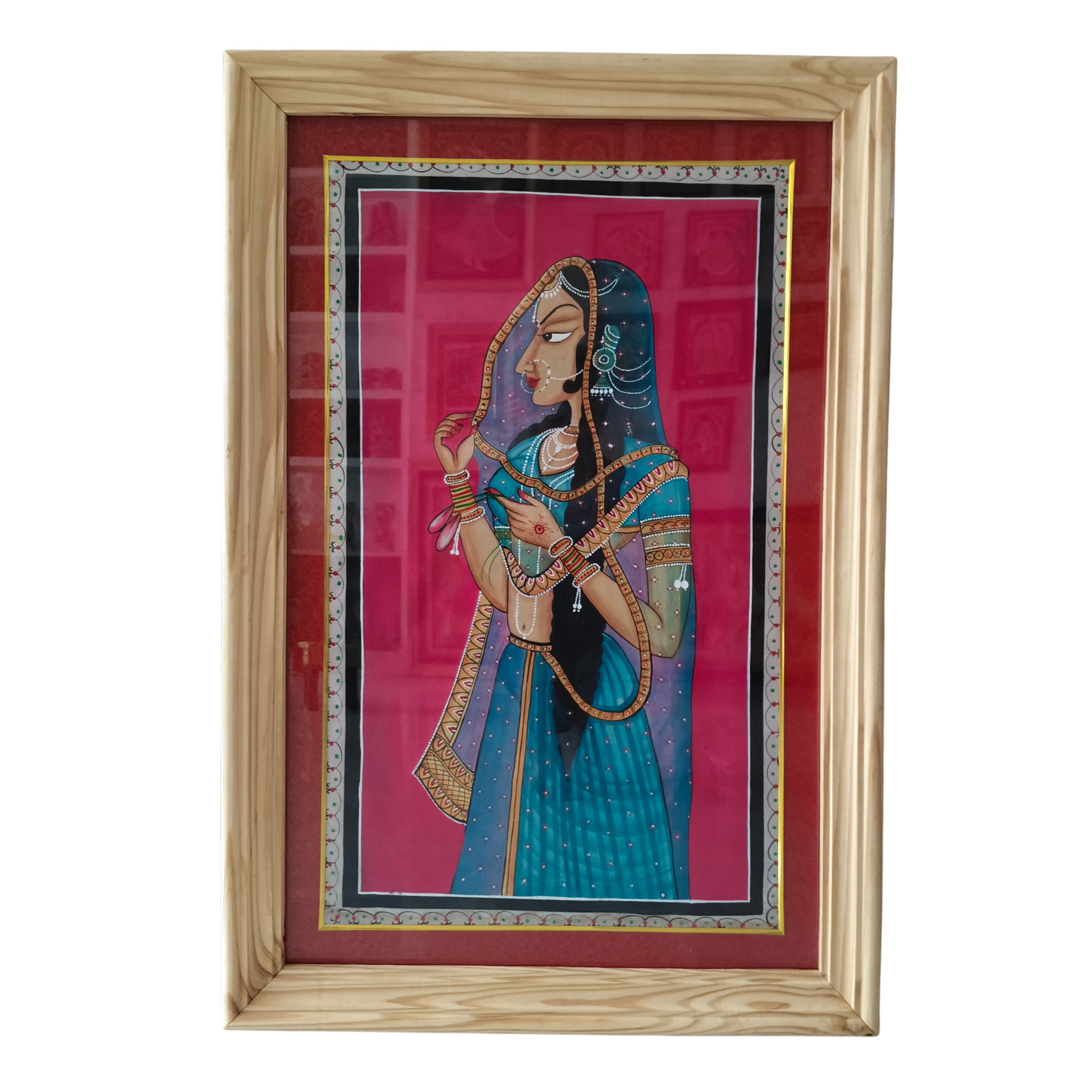Glimpse of the Princess Miniature Art