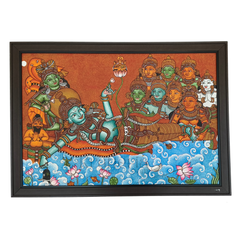 Laxmi Narayana Sree Sagaram – Kerala Mural Painting