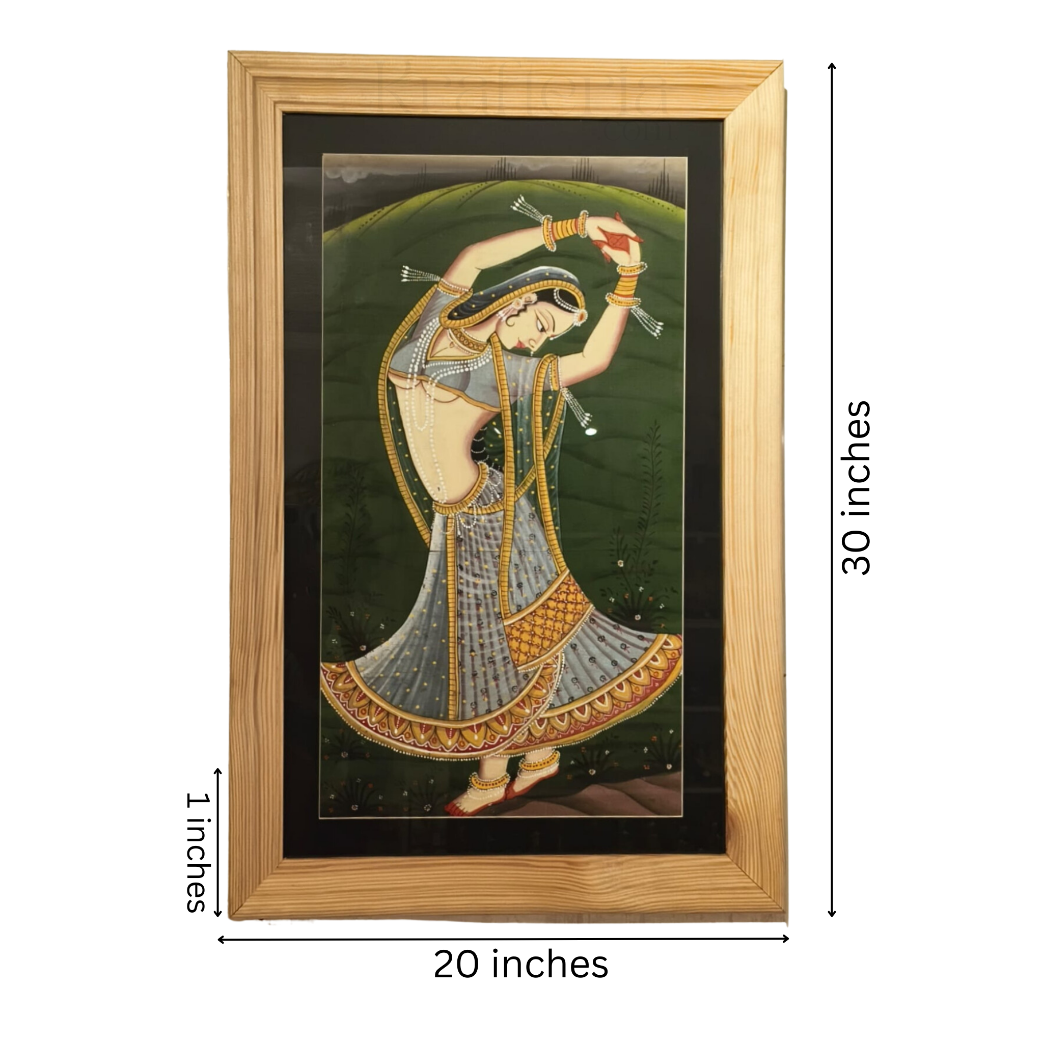 Rajasthan Dance of the Soul Hand Painted