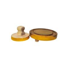 Etikoppaka Lacquerware Miniature Grinding  (Chakki) Toy