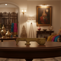 Handmade Wooden Veena – Traditional Musical Instrument Replica