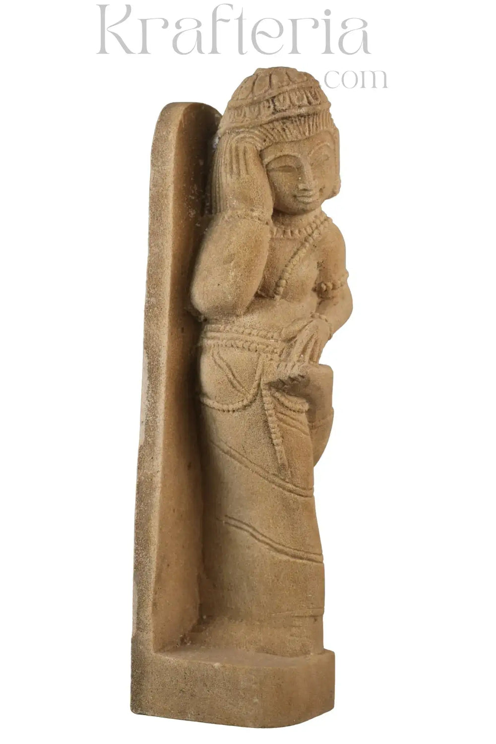 Backward Glance - A Moment Captured in Stone   Sand Stone