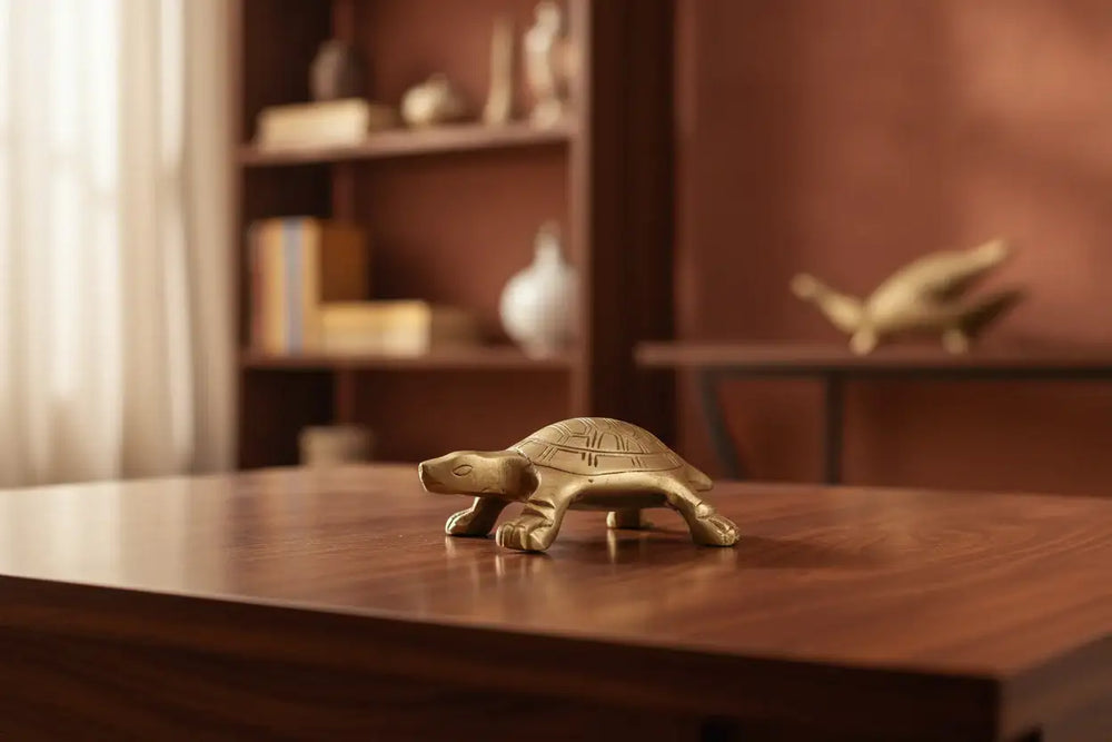 Tortoise sculpture - Decorative Brass Sculpture   Brass Ware