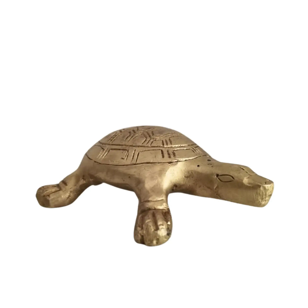 Tortoise sculpture - Decorative Brass Sculpture   Brass Ware