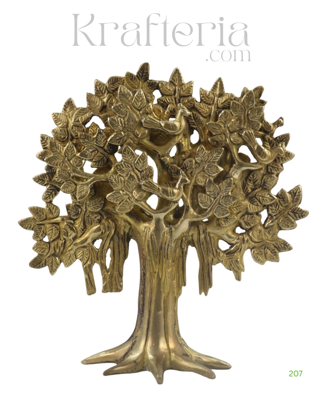 Brass Kalpavriksha Tree – Symbol of Abundance and Prosperity