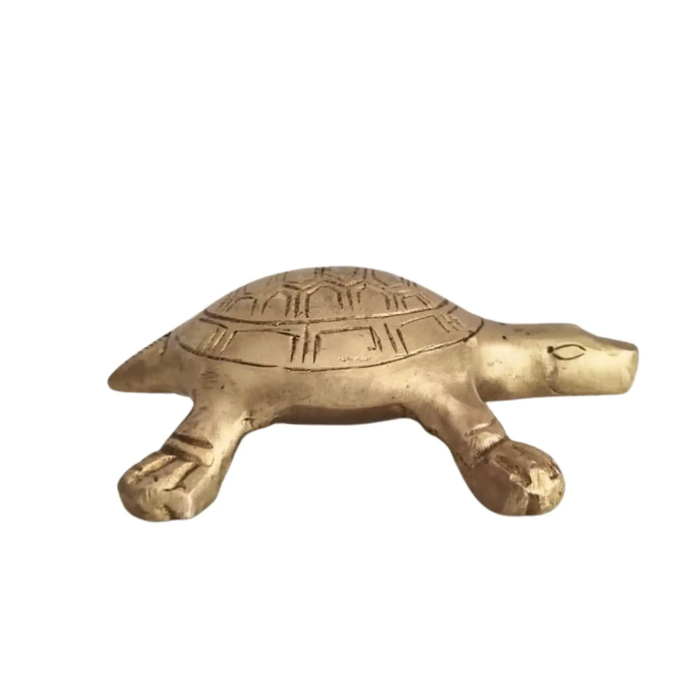 Tortoise sculpture - Decorative Brass Sculpture   Brass Ware