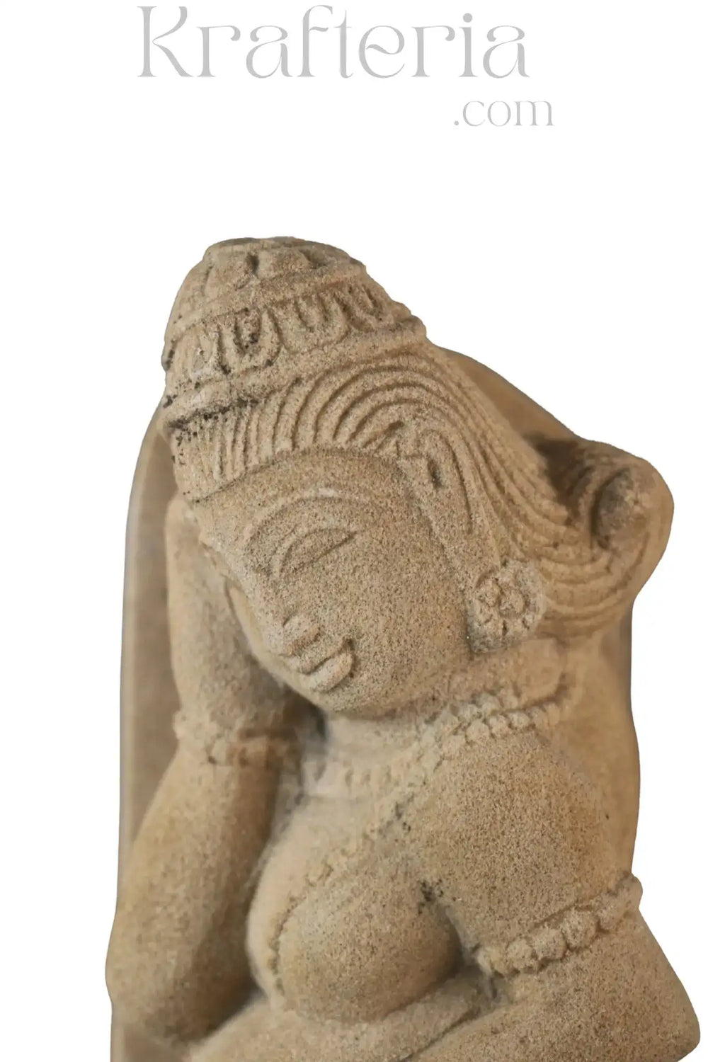 Backward Glance - A Moment Captured in Stone   Sand Stone