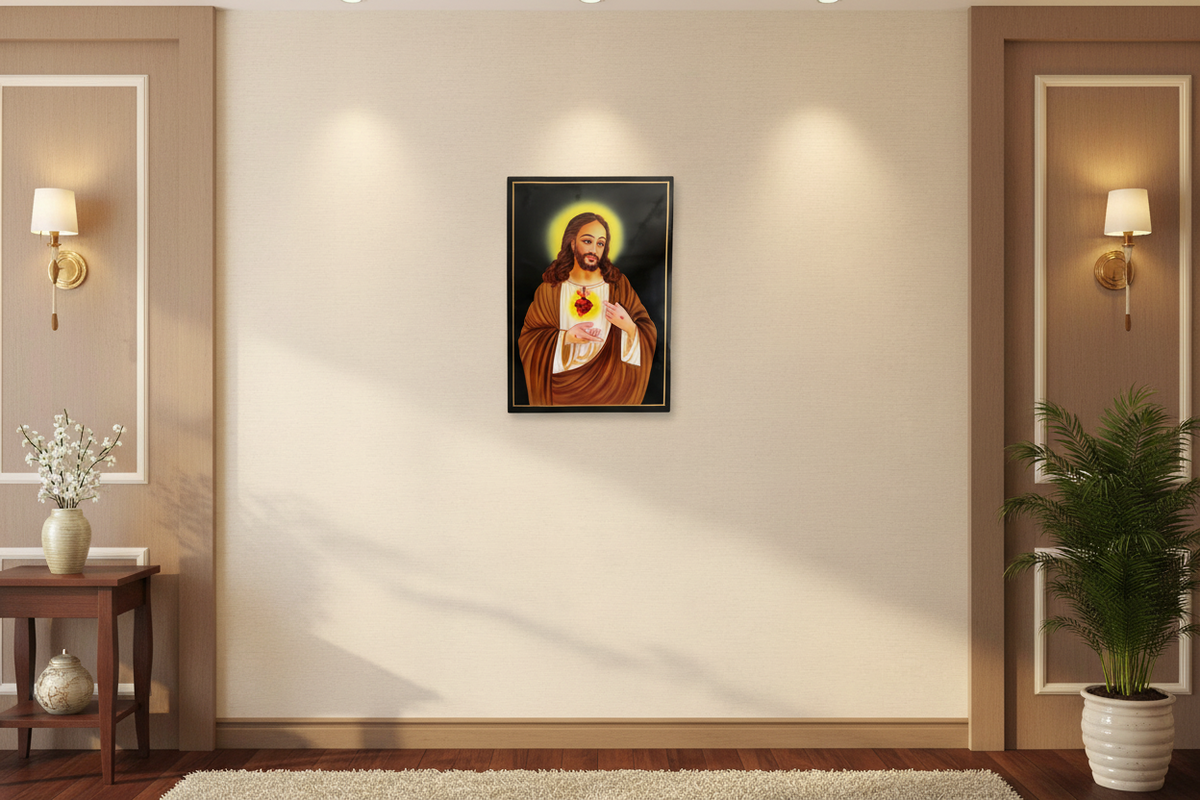 Sacred Heart of Jesus – Nirmal Painting   Paintings
