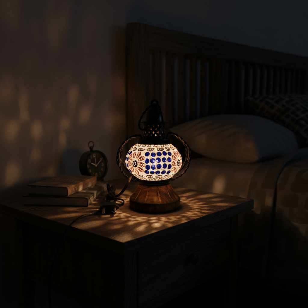 Elegant Glass Lamp – Stylish Home Lighting