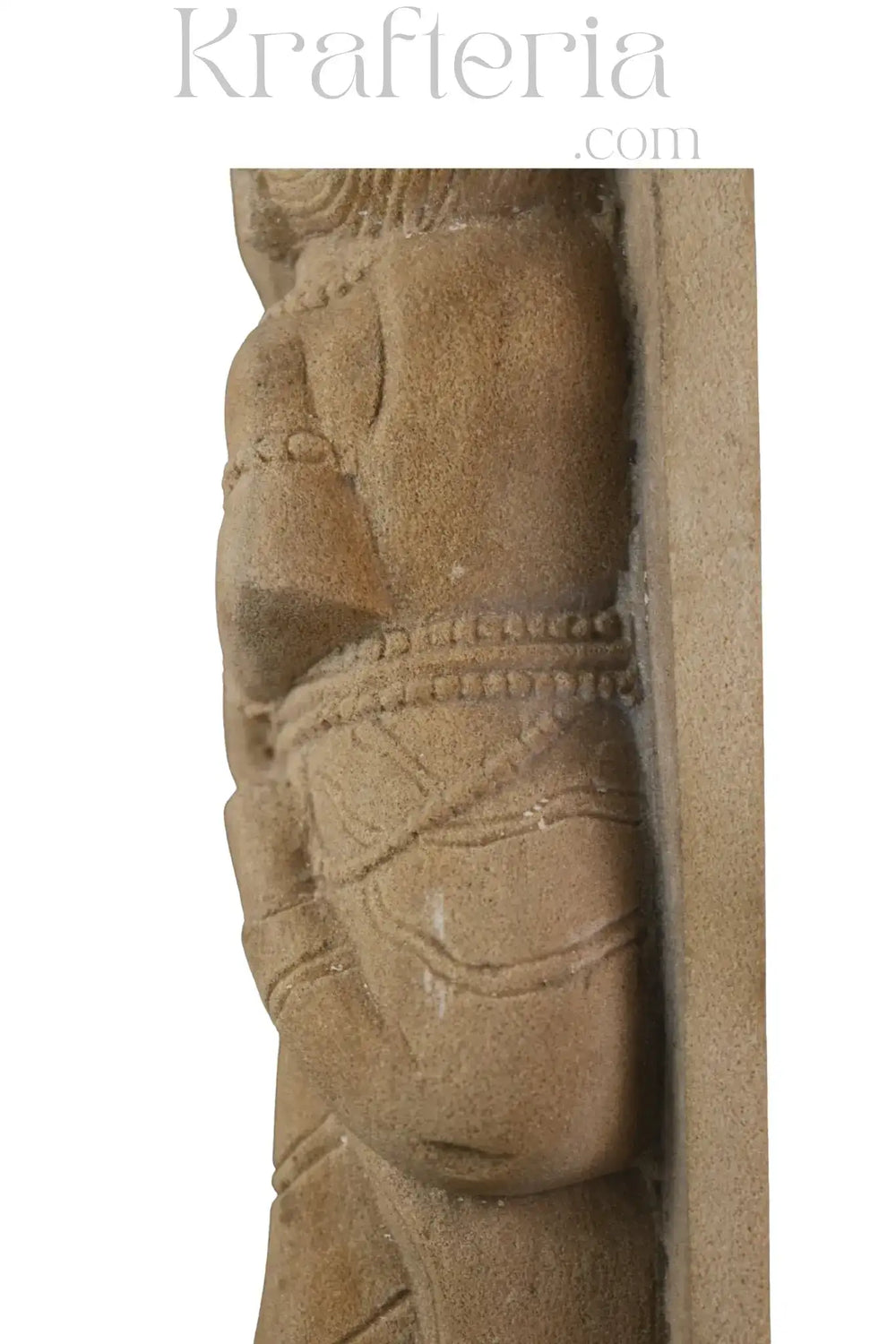 Backward Glance - A Moment Captured in Stone   Sand Stone