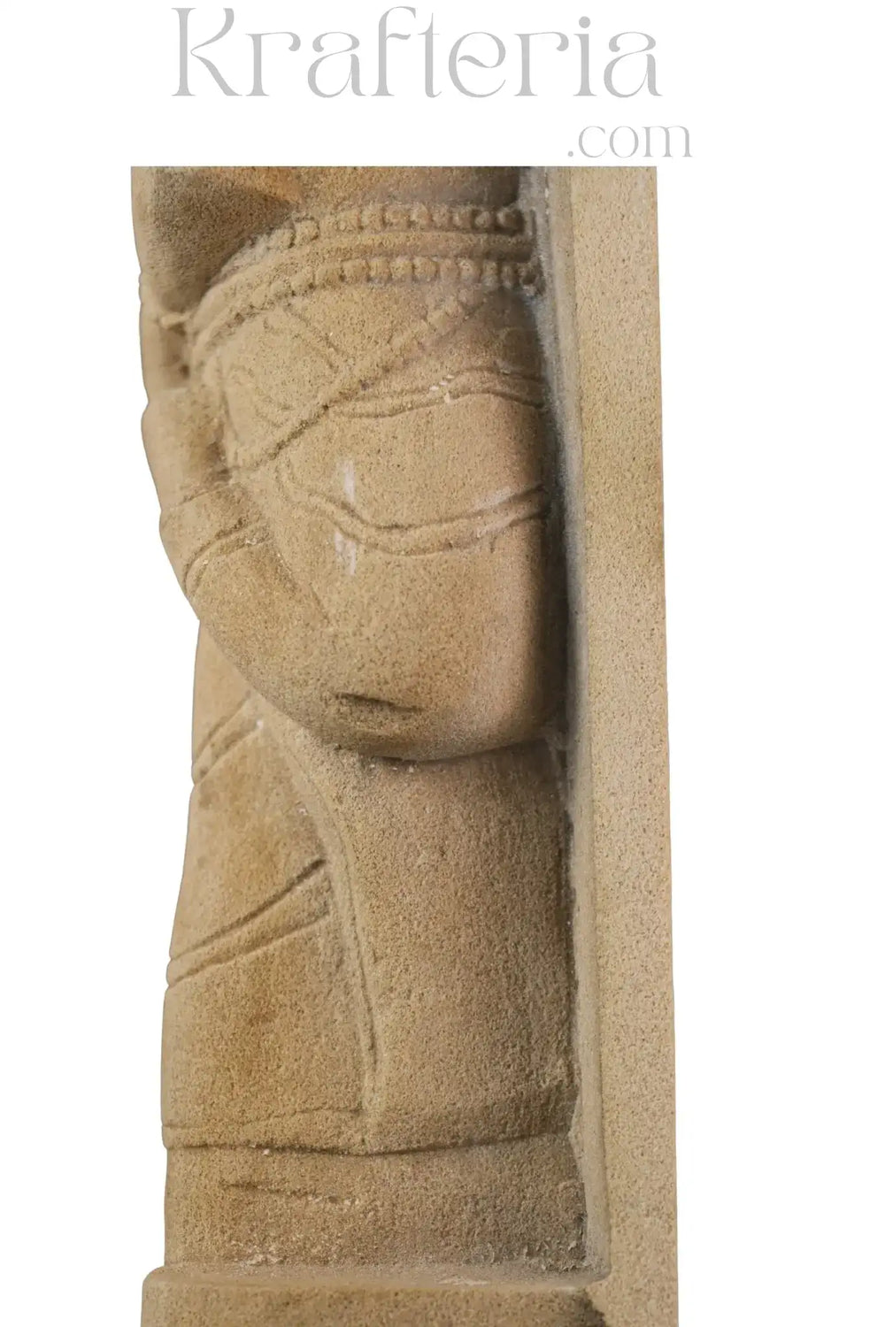 Backward Glance - A Moment Captured in Stone   Sand Stone